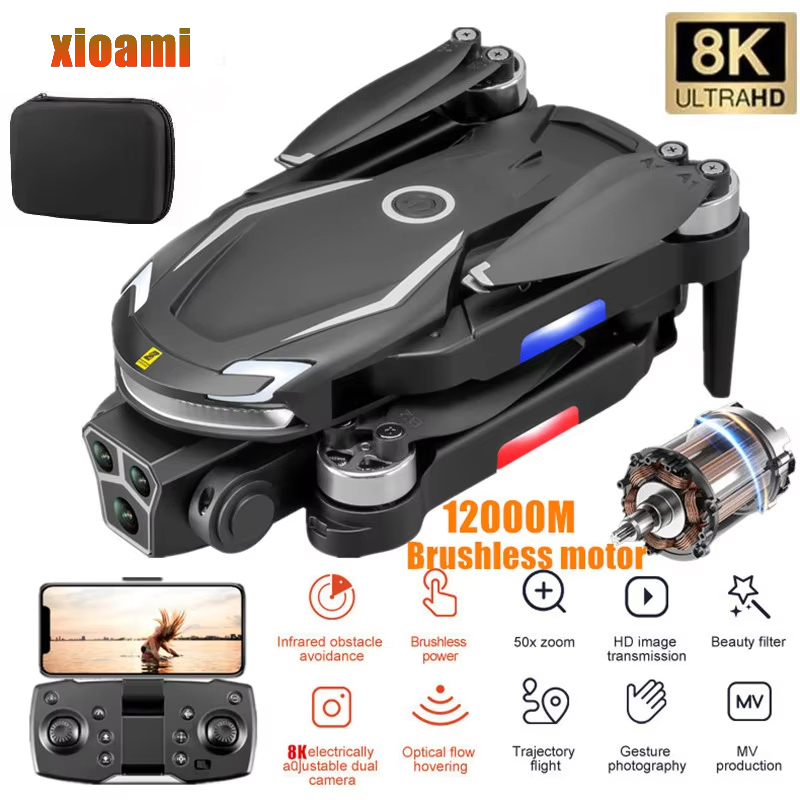 Drone Multispectral - Nouveau V88 8K GPS professionnel évitement