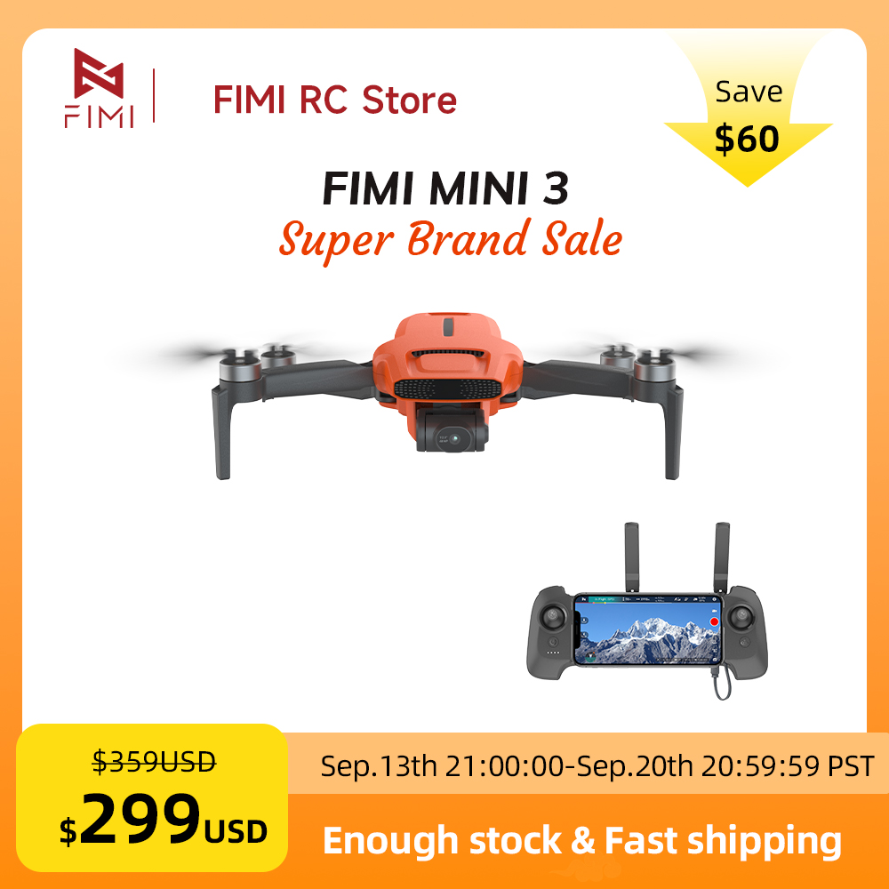 Drone Video Production - Drone FIMI MINI 3 avec caméra