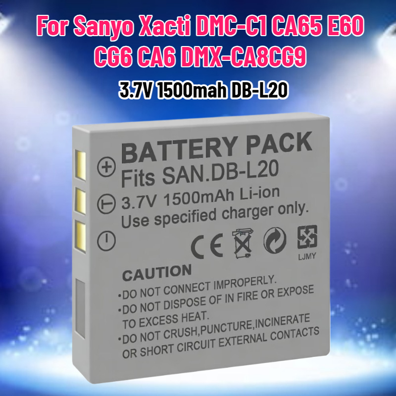 Drone Cinematic - Batterie 3.7V 1500mah DB-L20 pour appareil