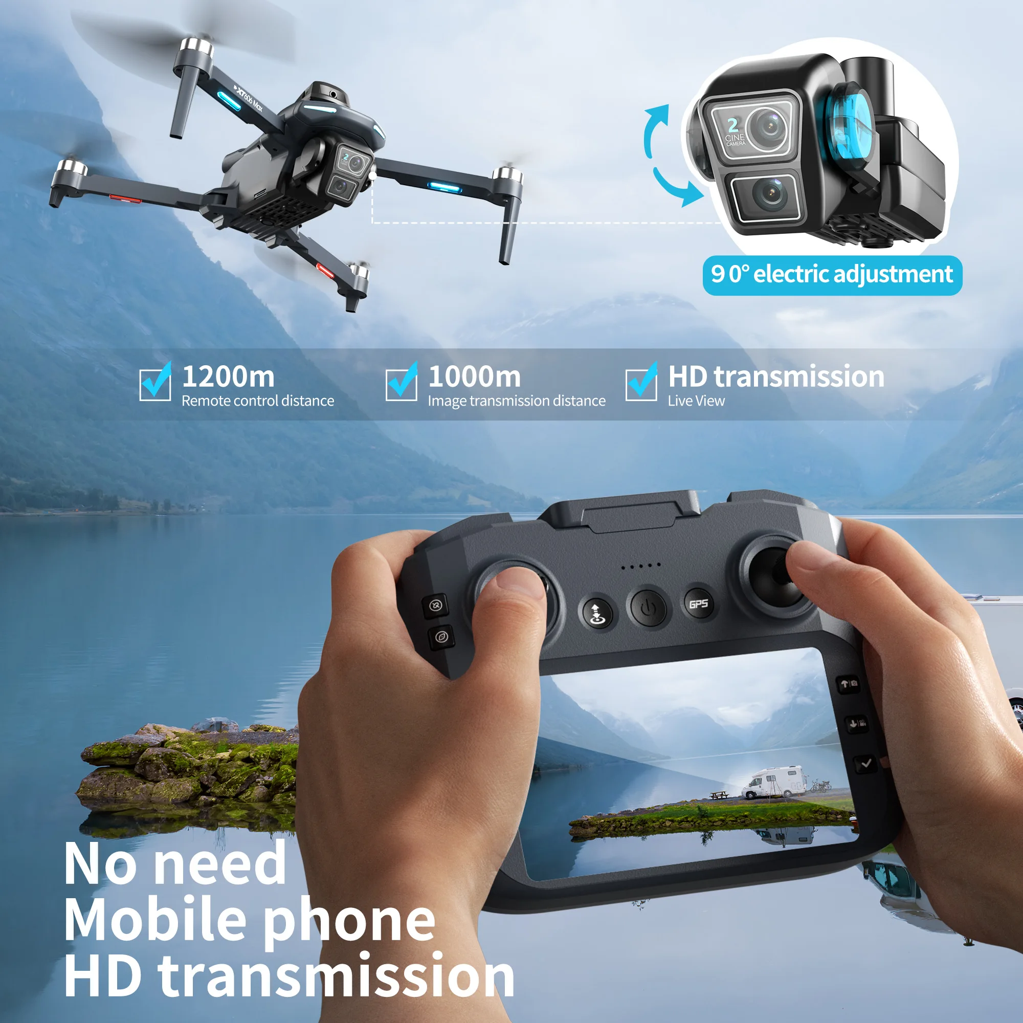Drone Original XT606 Professio - Drone Mapping avis et prix
