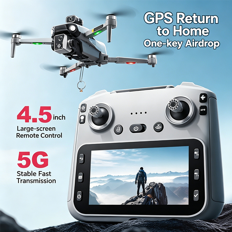 Drone GPS K19 MAX avec caméra  - Drone Photogrammetry avis et prix