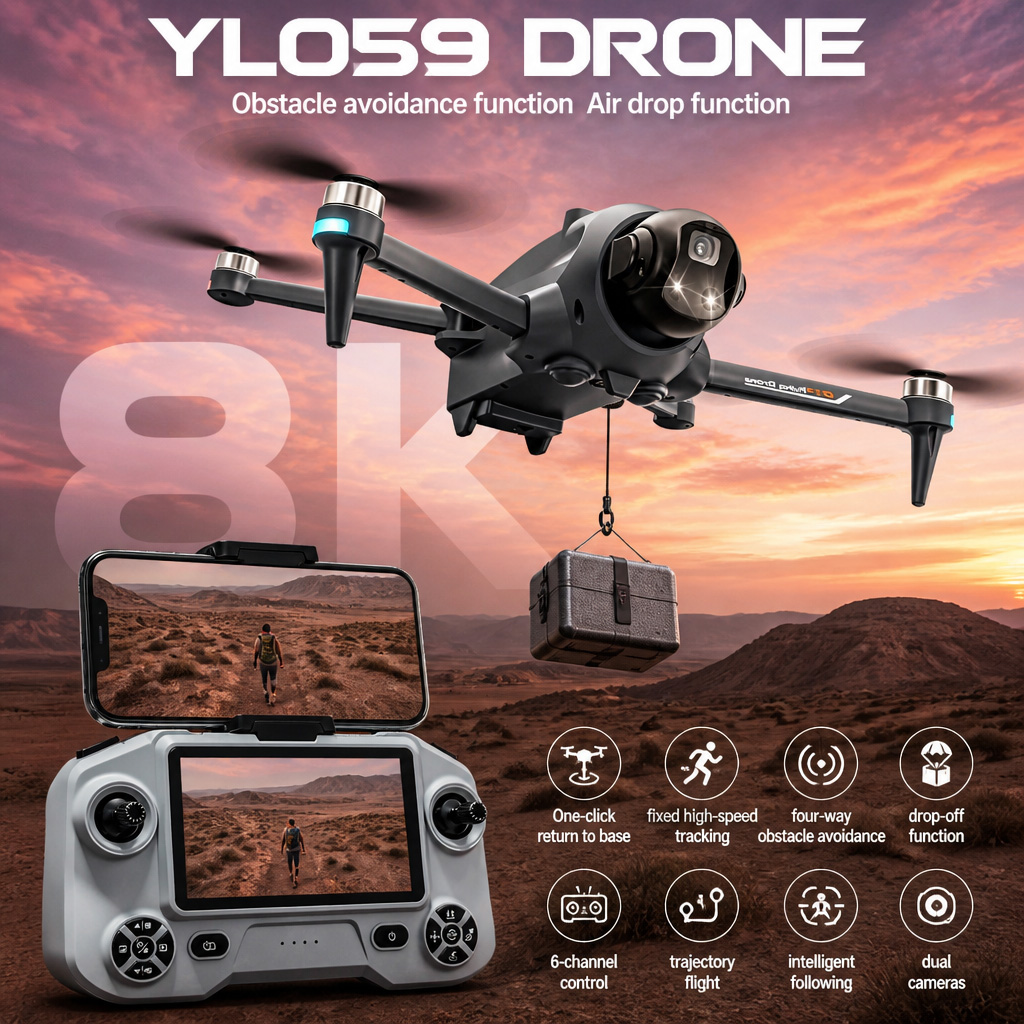 NOUVEAU Drone YL059 GPS avec R - Drone Mapping avis et prix
