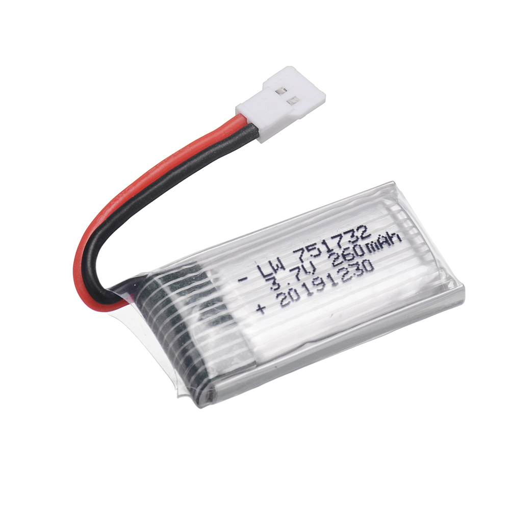 Batterie Lipo 3,7 V 260 mAh av - Eachine Drone E010 avis et prix
